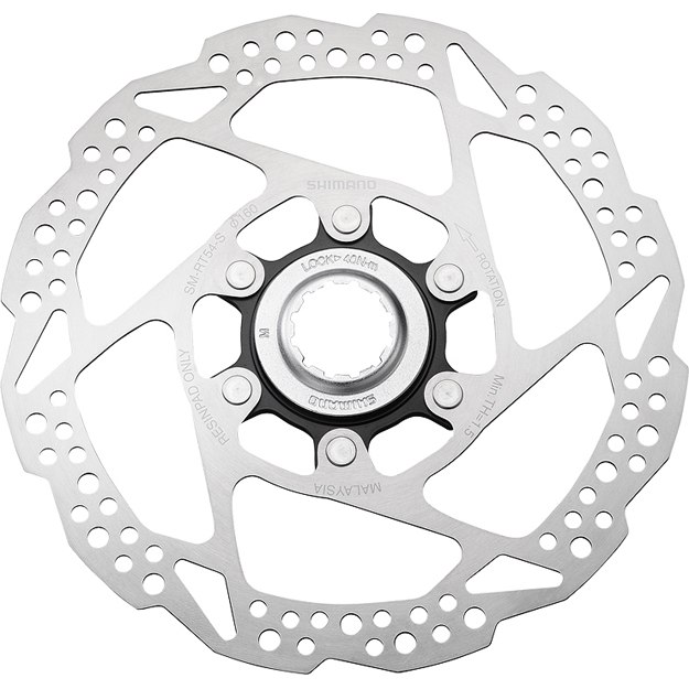 SHIMANO ใบดิสโรเตอร์, SMRT54, Center Lock, 160MM , มีกล่อง (MALAY)
