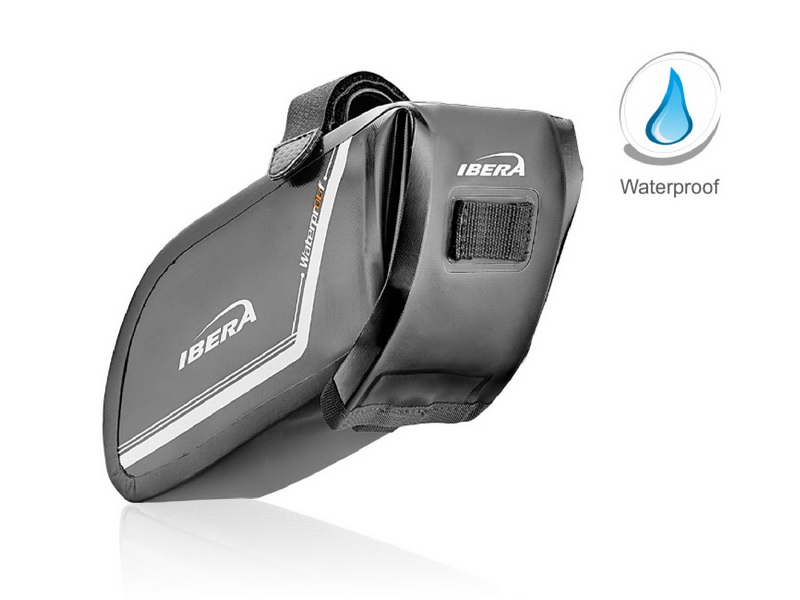 กระเป๋าใต้อานกันน้ำ IBERA Waterproof SeatPak, IB-SB19-M Saddle Bags ขนาด 1 ลิตร
