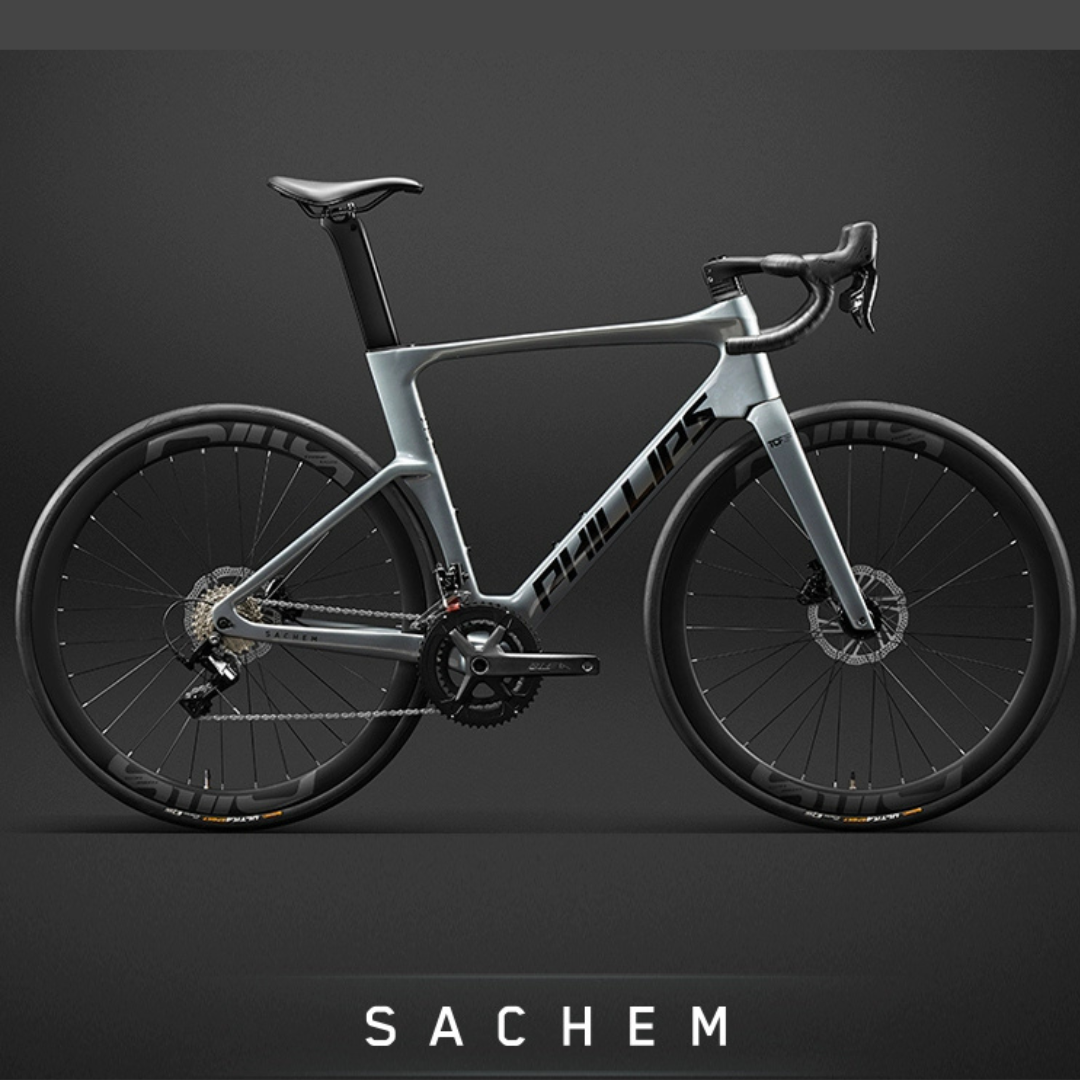 จักรยานเสือหมอบคาร์บอนไฟเบอร์ PHILLIPS SACHEM 24 สปีด | ดิสก์เบรก 700x28C | 2025