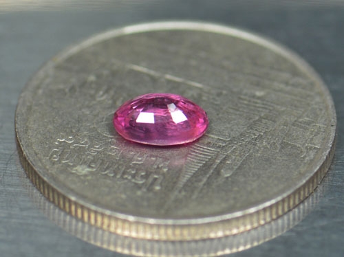 อัญมณีทับทิมสยาม (Ruby ) 0.62 กะรัต (0393)