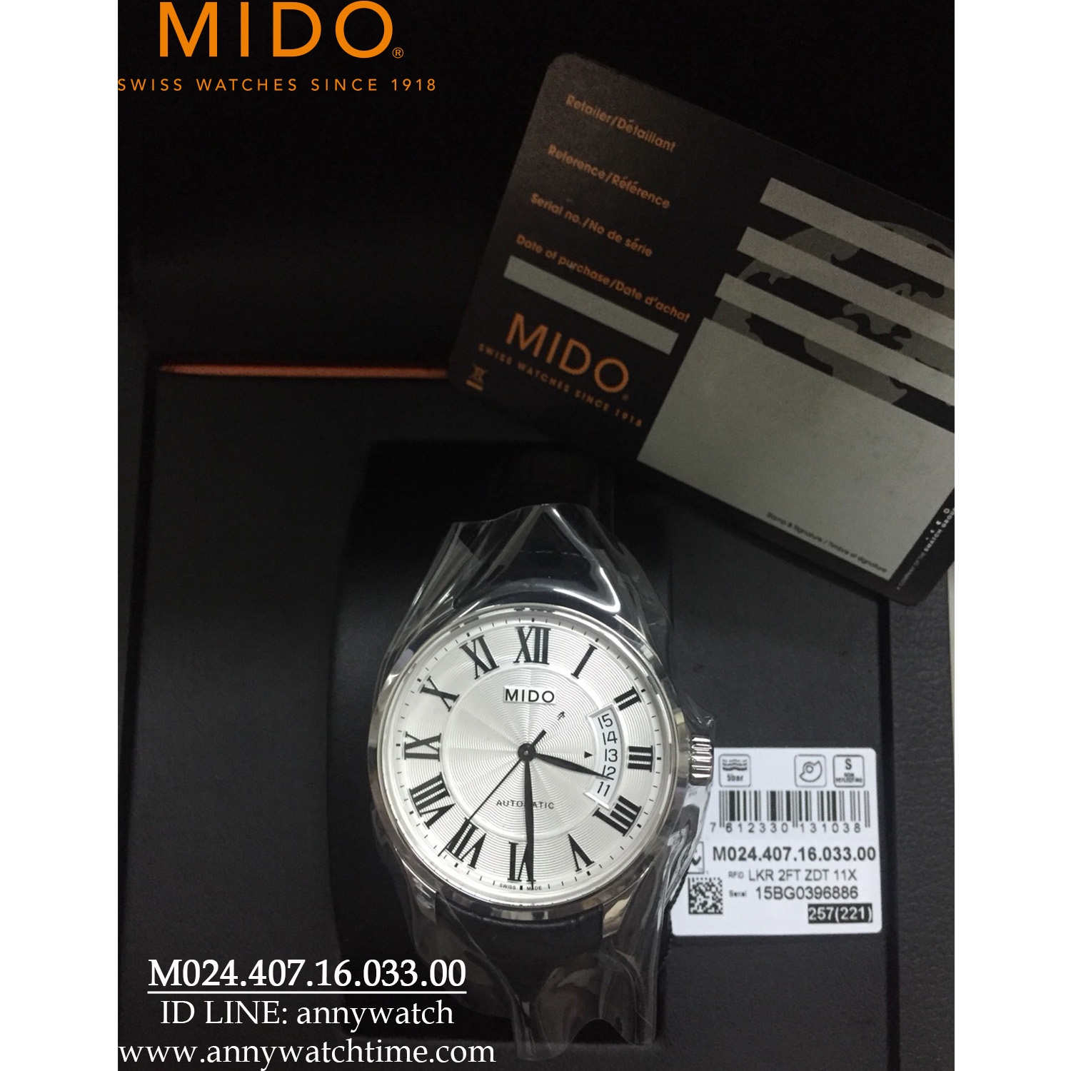 MIDO M024.407.16.033.00