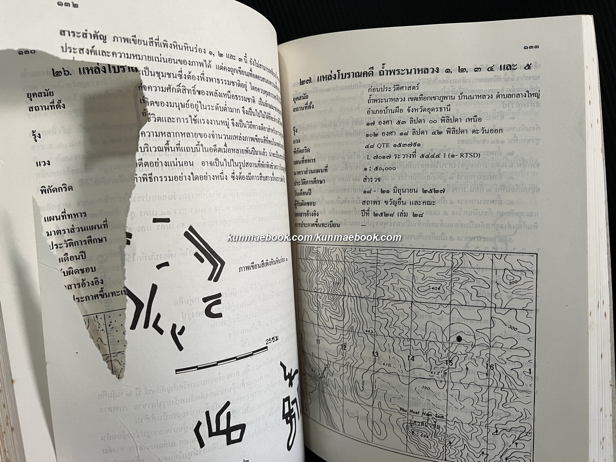 แหล่งโบราณคดีในประเทศ เล่ม ๓ ภาคอีสานตอนบน *ตำหนิแจกฟรีสำหรับผู้ที่มียอดสั่งซื้อ 800.- ขึ้นไป
