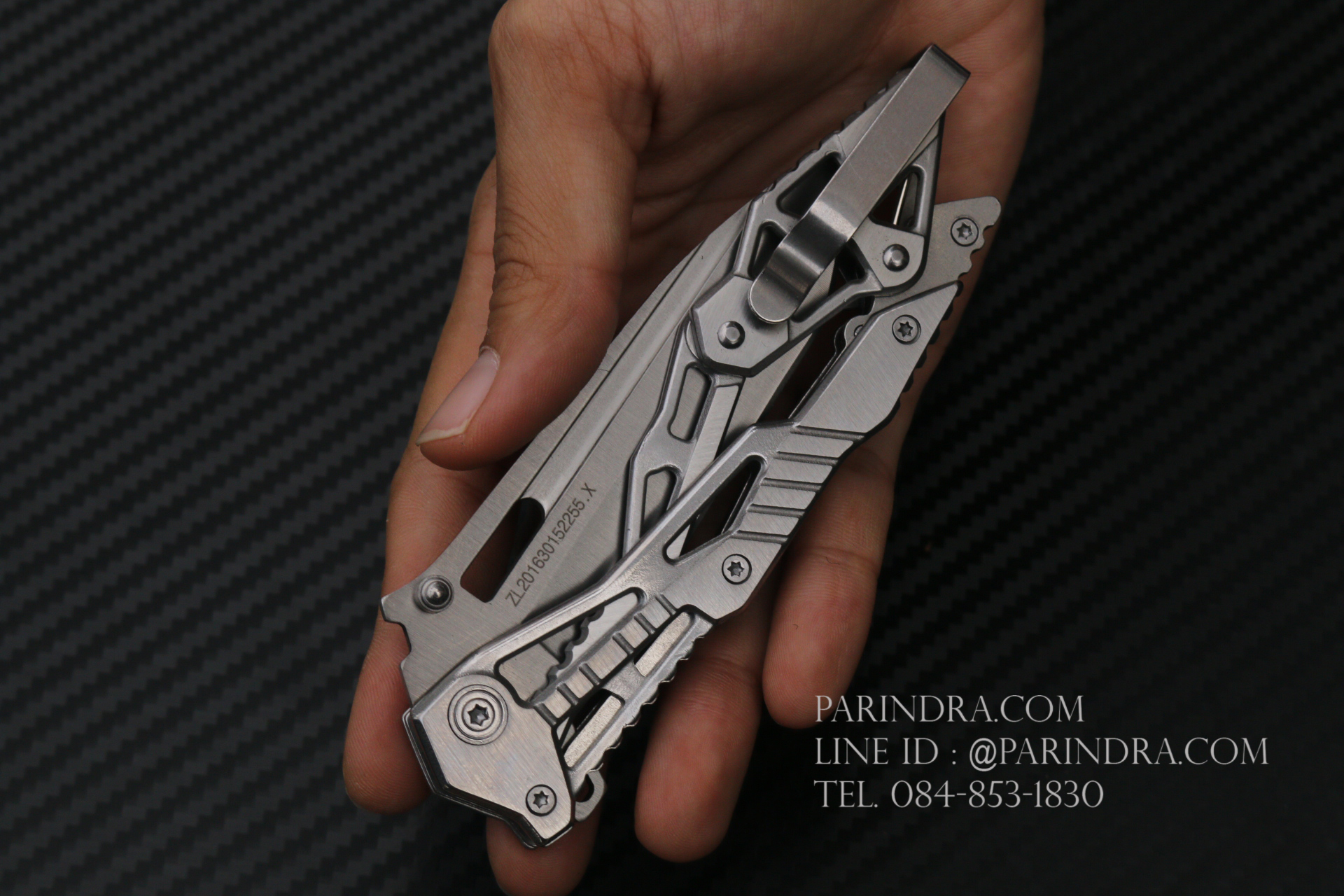 มีดพับ COLUMBIA Jinlang Transformer รูปทรงสวย โลหะทั้งตัว