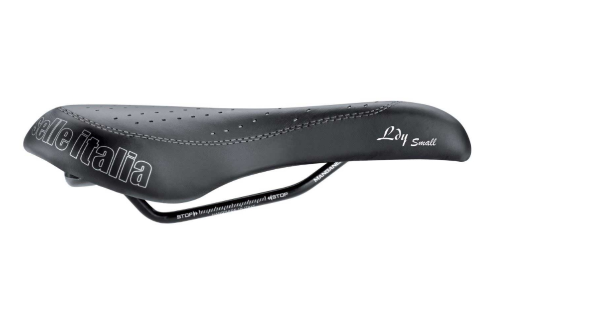 SELLE ITALIA อานนั่ง, LADY SMALL GEL FLOW, สีดำ (Road/MTB) S2
