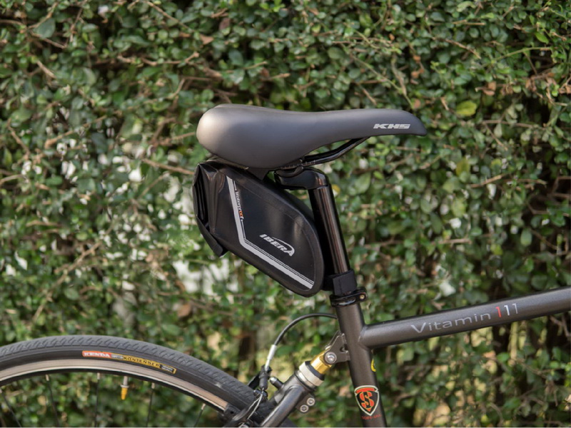 กระเป๋าใต้อานกันน้ำ IBERA Waterproof SeatPak, IB-SB19-M Saddle Bags ขนาด 1 ลิตร