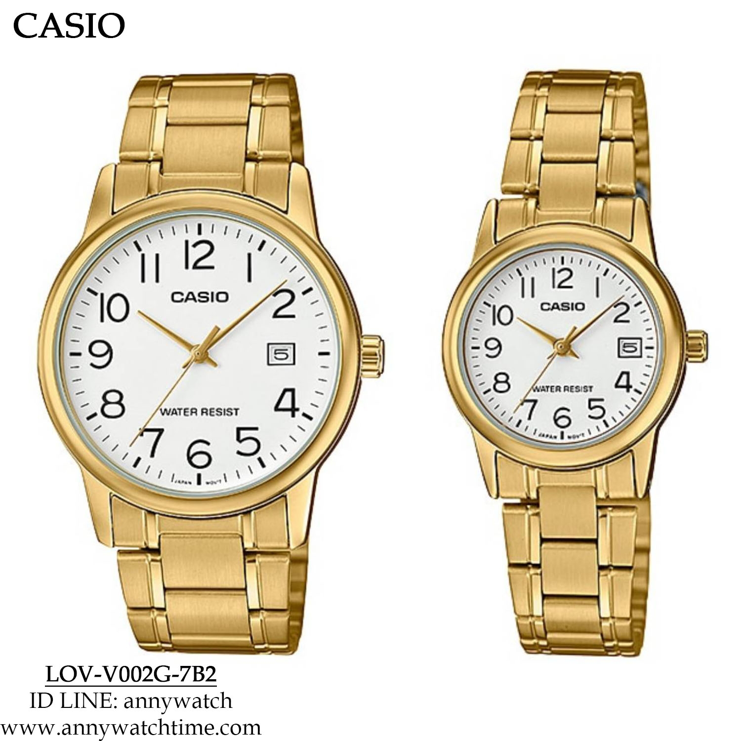 CASIO LOV-V002G-7B2