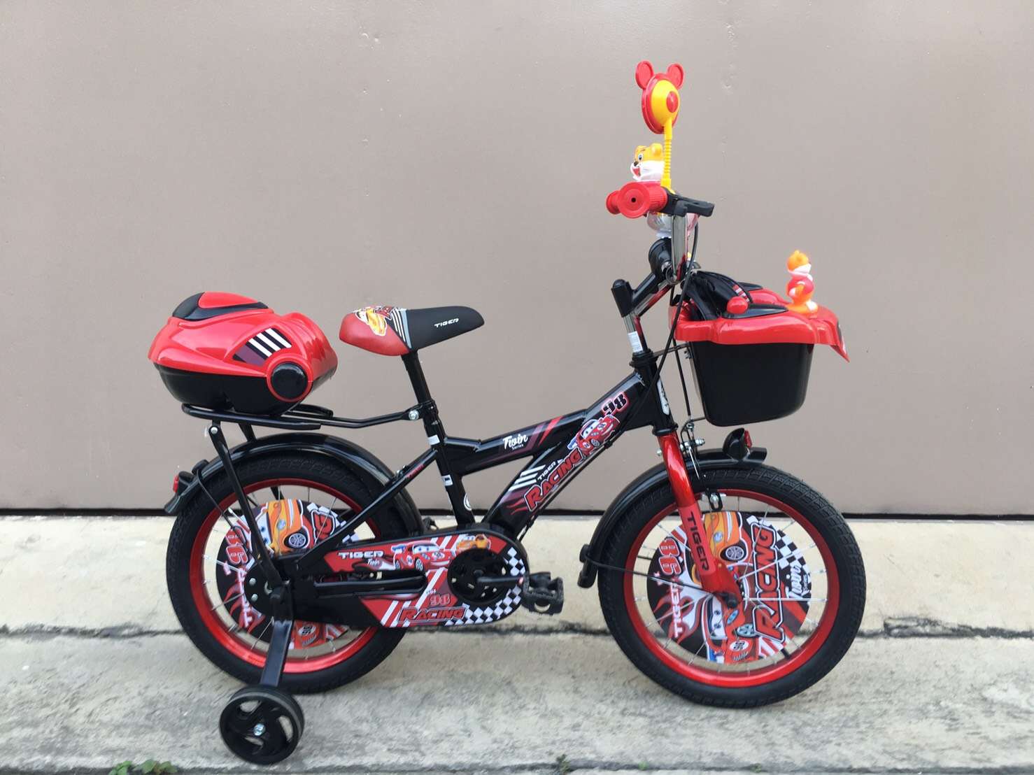 จักรยาน TIGER Kids Bike 16" รุ่น Ella2 + แถมกระเป๋า