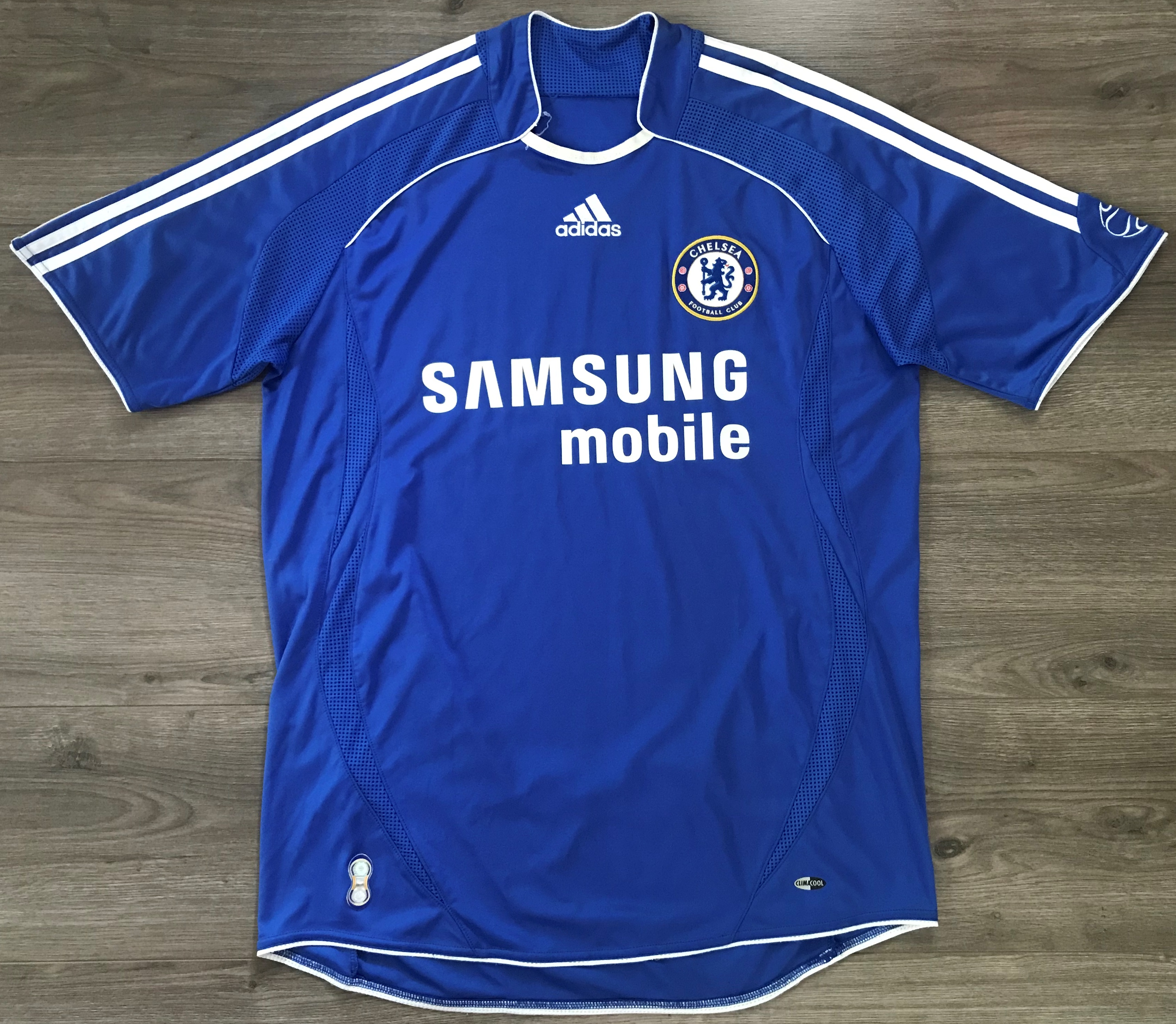 เสื้อฟุตบอล ทีมสโมสรเชลซี ชุดเหย้า 2006/08 M-Size / CHELSEA Football Shirt Home Kit 2006/08 Jersey M-Size