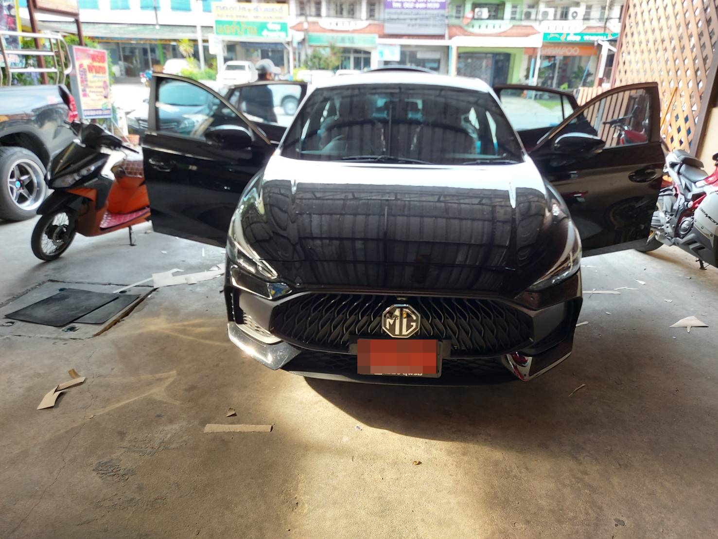 พรมรถยนต์ All New MG5 Beyond 2021 เข้ารูป