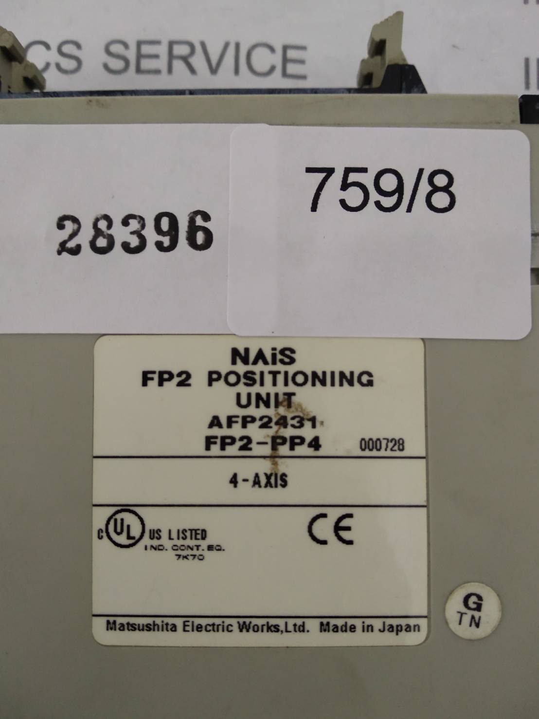 FP2-PP4 PLC " NAiS "