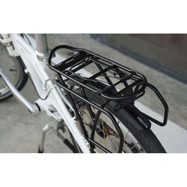 ตะแกรงหลังรถพับ16-20" ตะแกรงท้าย VINCITA C010 REAR CARRIER SMALL WHEEL ,C010***มีเฉพาะสีดำ*** ตะแกรงรถพับ