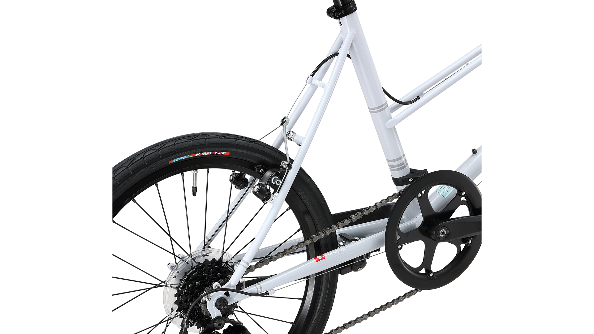 จักรยาน UCC BRUNO Mixte MiniVelo 20 นิ้ว | เฟรมโครโมลี 7 สปีด Shimano | 11 กก