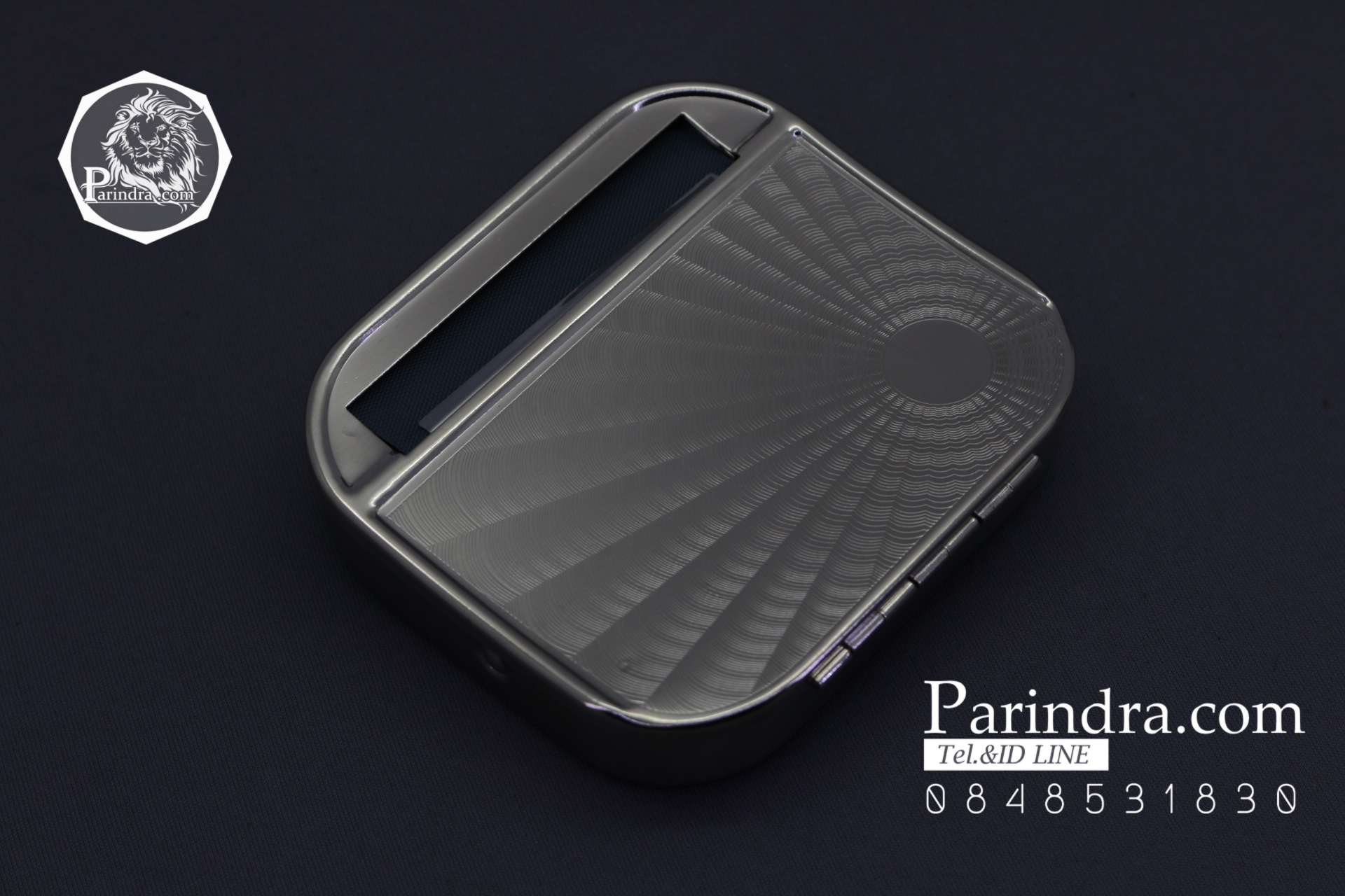 กล่องมวนบุหรี่ และใส่ยาเส้น พร้อมกระดาษมวน ลวดลาย Spider Web