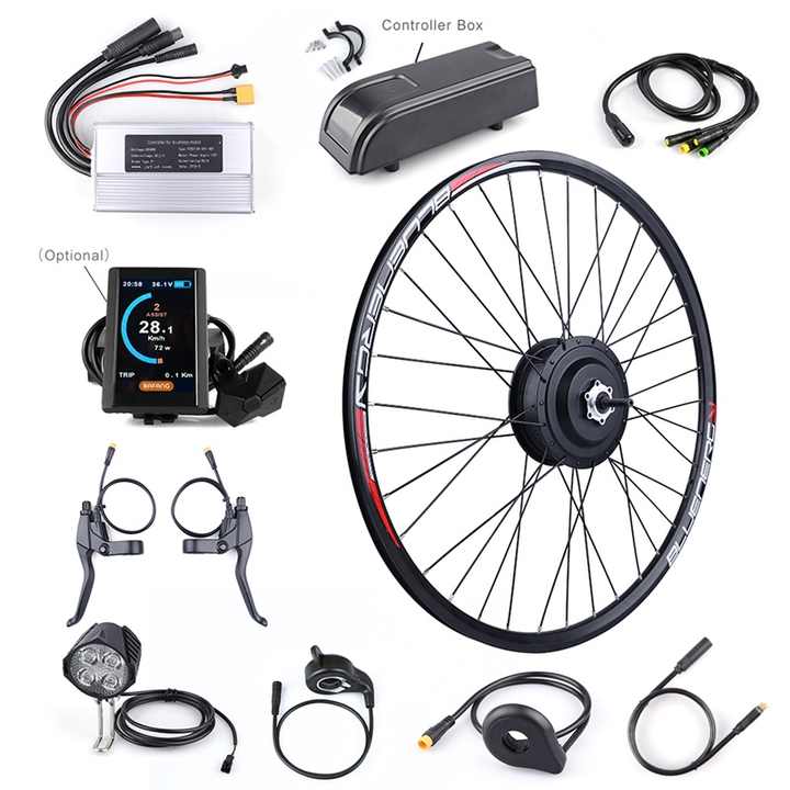 BAFANG Ebike Conversion Kit 48V | 500W / 750W | ล้อ 26"-29" | มอเตอร์ล้อหน้า-หลัง | Brushless Hub Motor | IPX5 กันน้ำ | LCD Display
