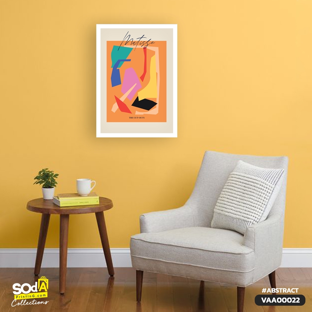 ภาพตกแต่งบ้านสำเร็จรูป Matisse Colorful VAA00022 #SOdAcollection #ภาพตกแต่งบ้านสไตล์แอ็บสแตรค #ABSTRACT