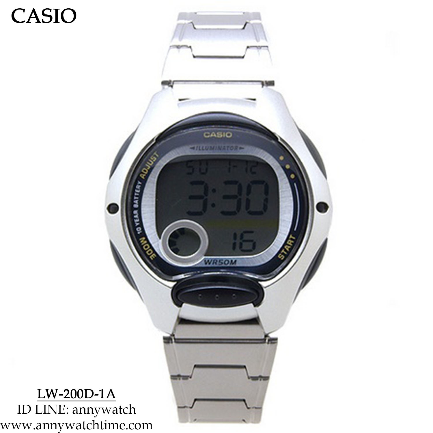 CASIO LW-200D-1A