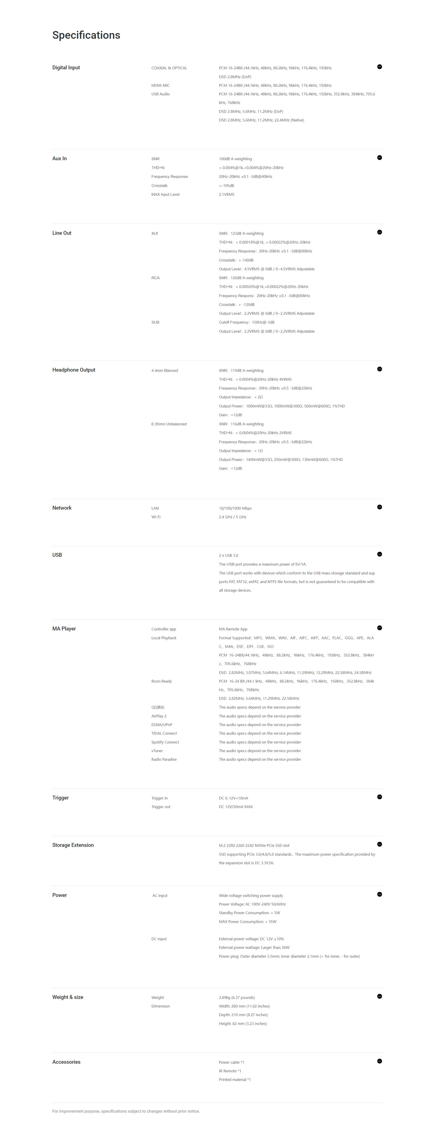 MATRIX Audio TS-1 สตรีมเมอร์ แบบ all-in-one สำหรับผู้ที่รักเสียงเพลง ประกันศูนย์ไทย