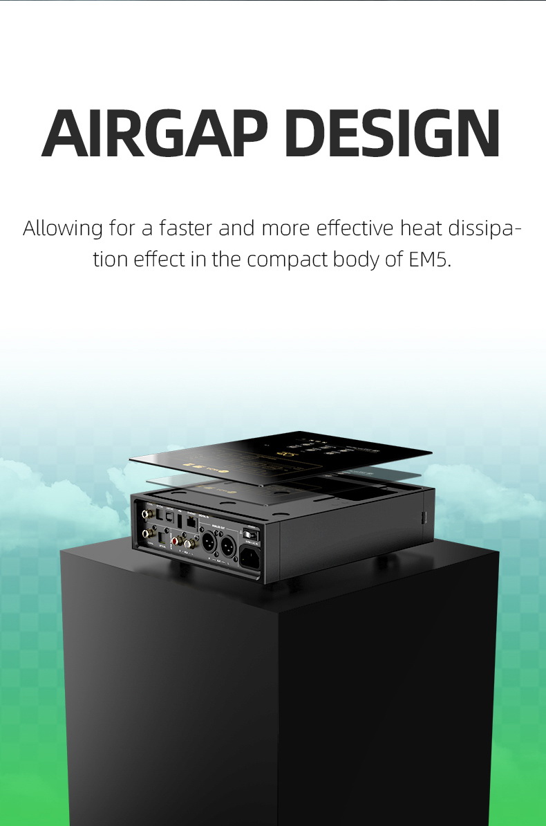 ขาย Shanling EM5 DAC/AMP สำหรับหูฟัง ระดับ high-end ประกันศูนย์ไทย