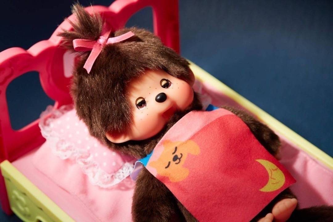 ตุ๊กตาลิง Monchhichi ขนาด 20Cm Girl Size S