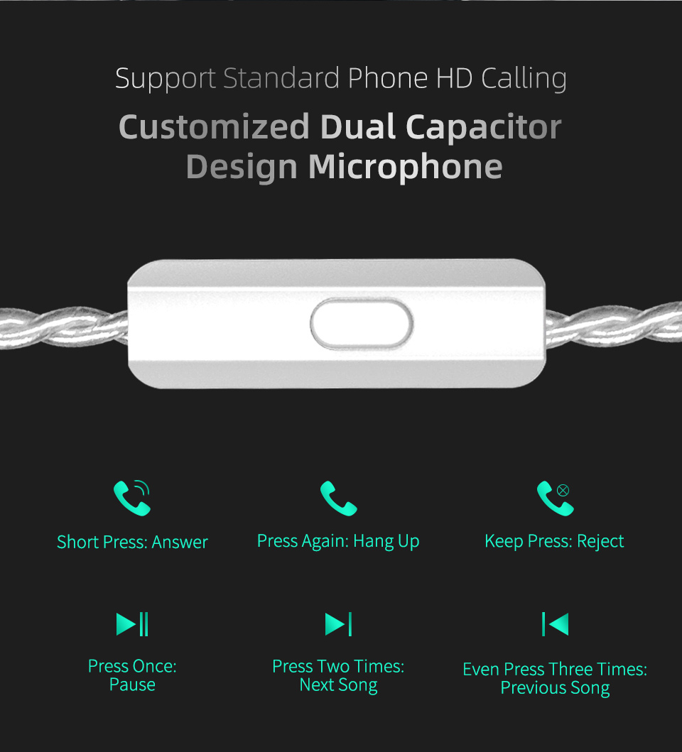 ขาย KZ ZST X หูฟัง 2 ไดร์เวอร์ 1DD+1BA สายชุบเงินถัก100แกน