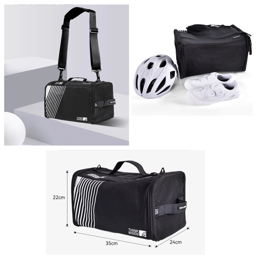 SCICON AEROCOMFORT 3.0 — กระเป๋าใส่จักรยานไตรกีฬา/เสือหมอบ/เสือภูเขา 2025 | รองรับล้อ Thru Axle | ป้องกันสุดยอด | พร้อม Smart Event Pack