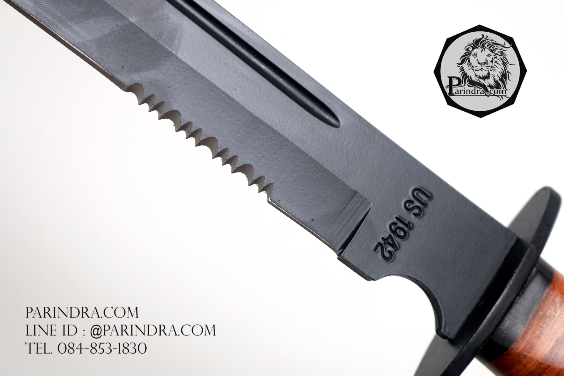 มีดดาบด้ามหนังอัด ปลายมีด Tanto US 1942 ขนาด 28 นิ้ว