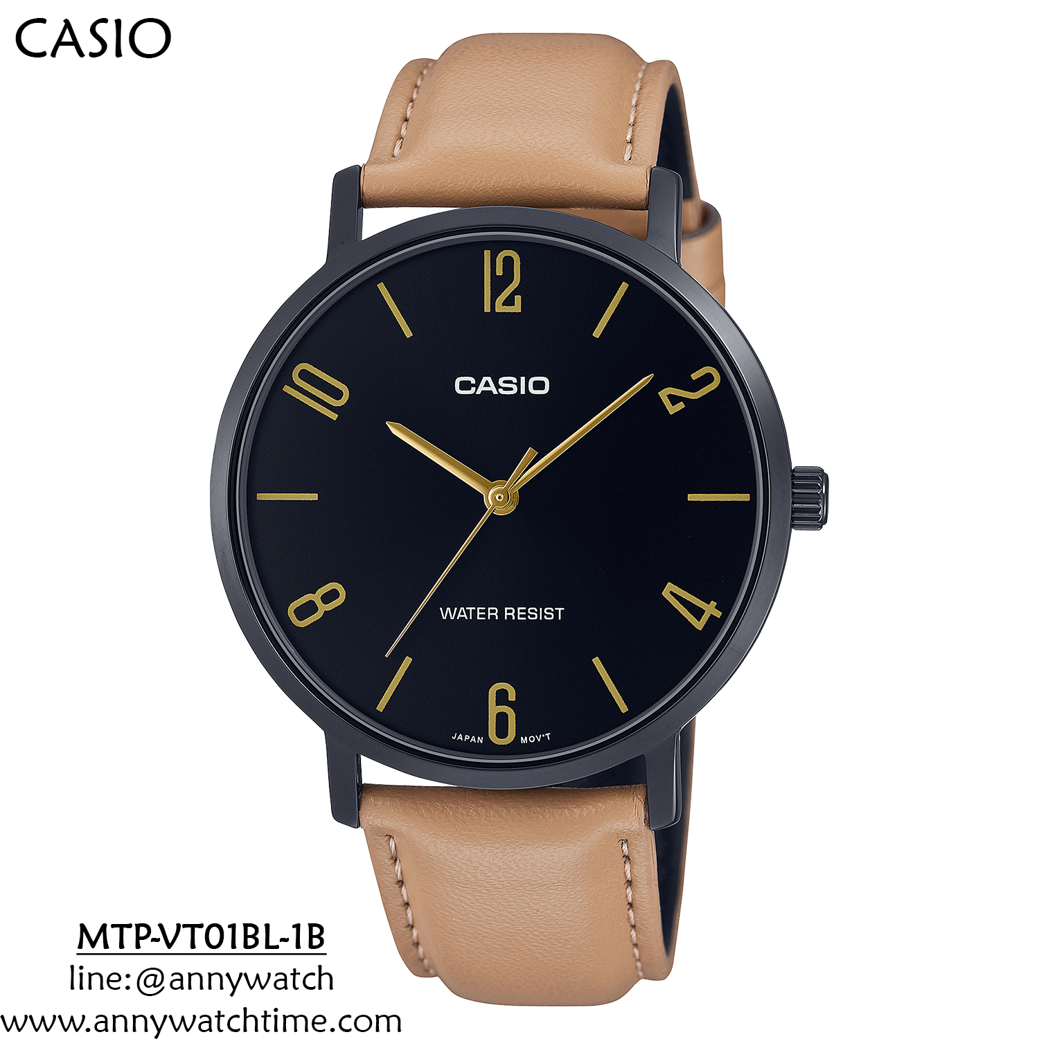 CASIO MTP-VT01BL-1B