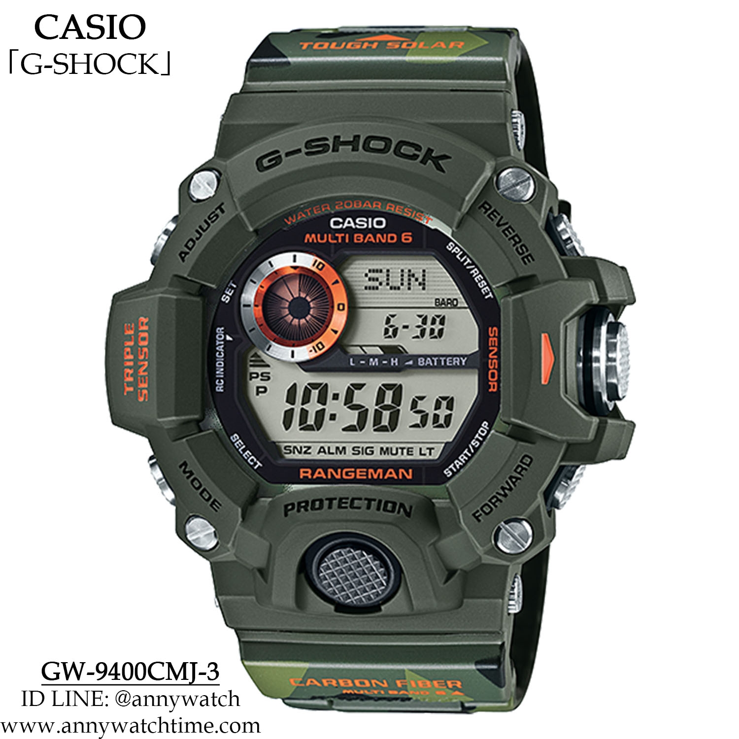 G-SHOCK GW-9400CMJ-3