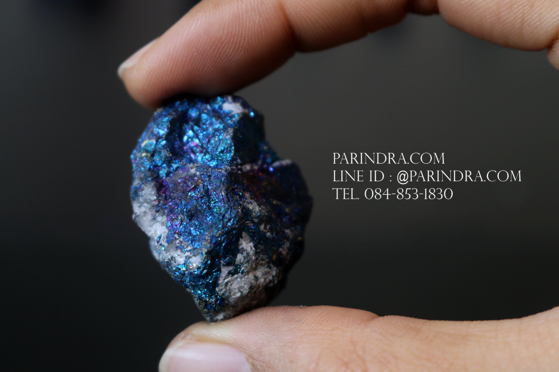 สินแร่นกยูง PEACOCK ORE (Bornite) ขนาด 21.5 กรัม #BOR020
