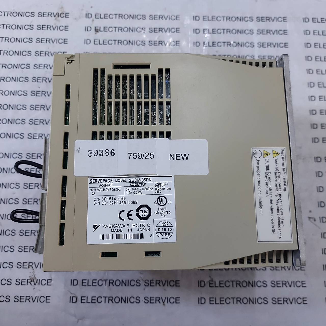 SGDM-05DN SERVO DRIVE " YASKAWA "