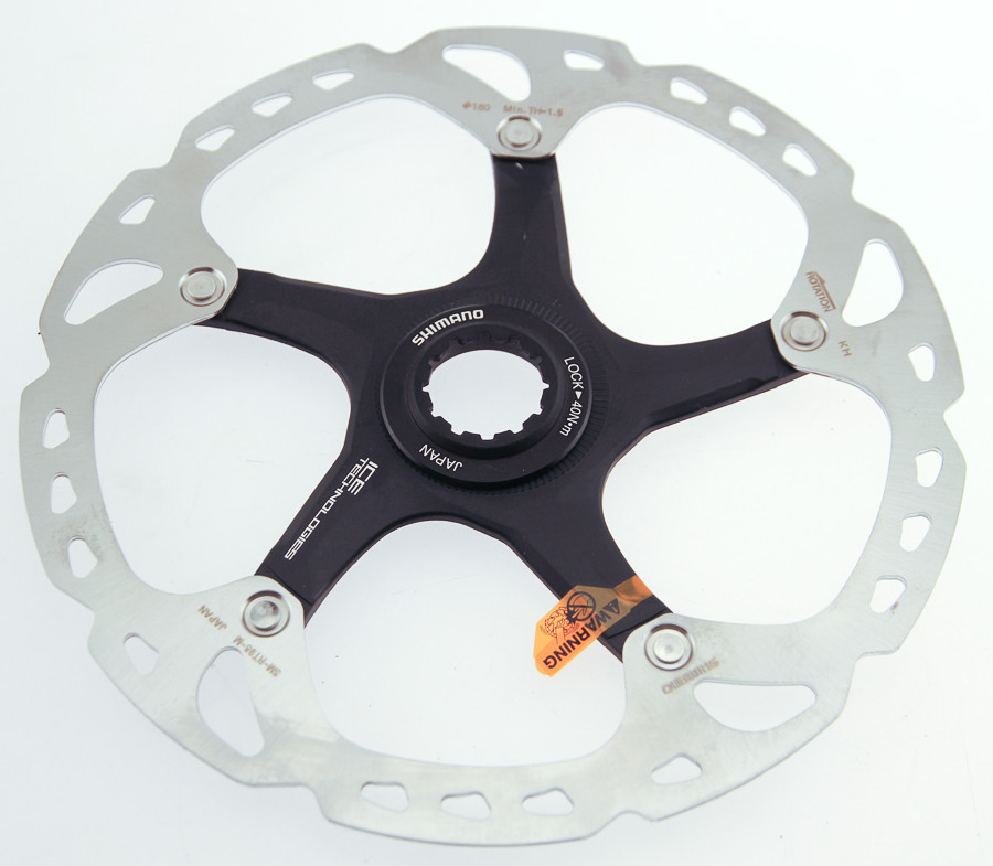 ดิสโรเตอร์ XTR, SM-RT98-M, IceTEch, 180mm. (Center Lock)