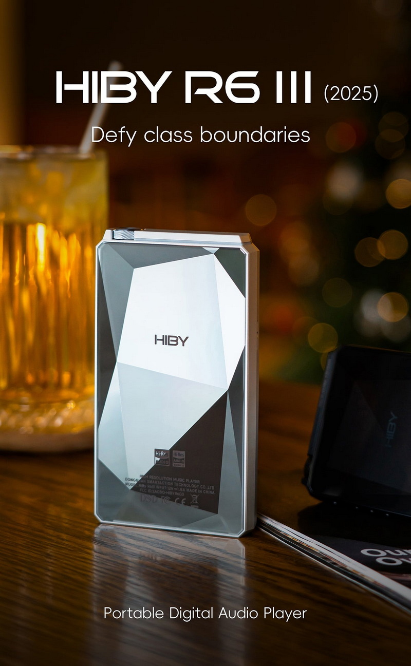 HiBy R6III 2025 DAP พกพาชิป CS43198 x4 สลับคลาสแอมป์ได้ รองรับ MQA ประกันศูนย์ไทย