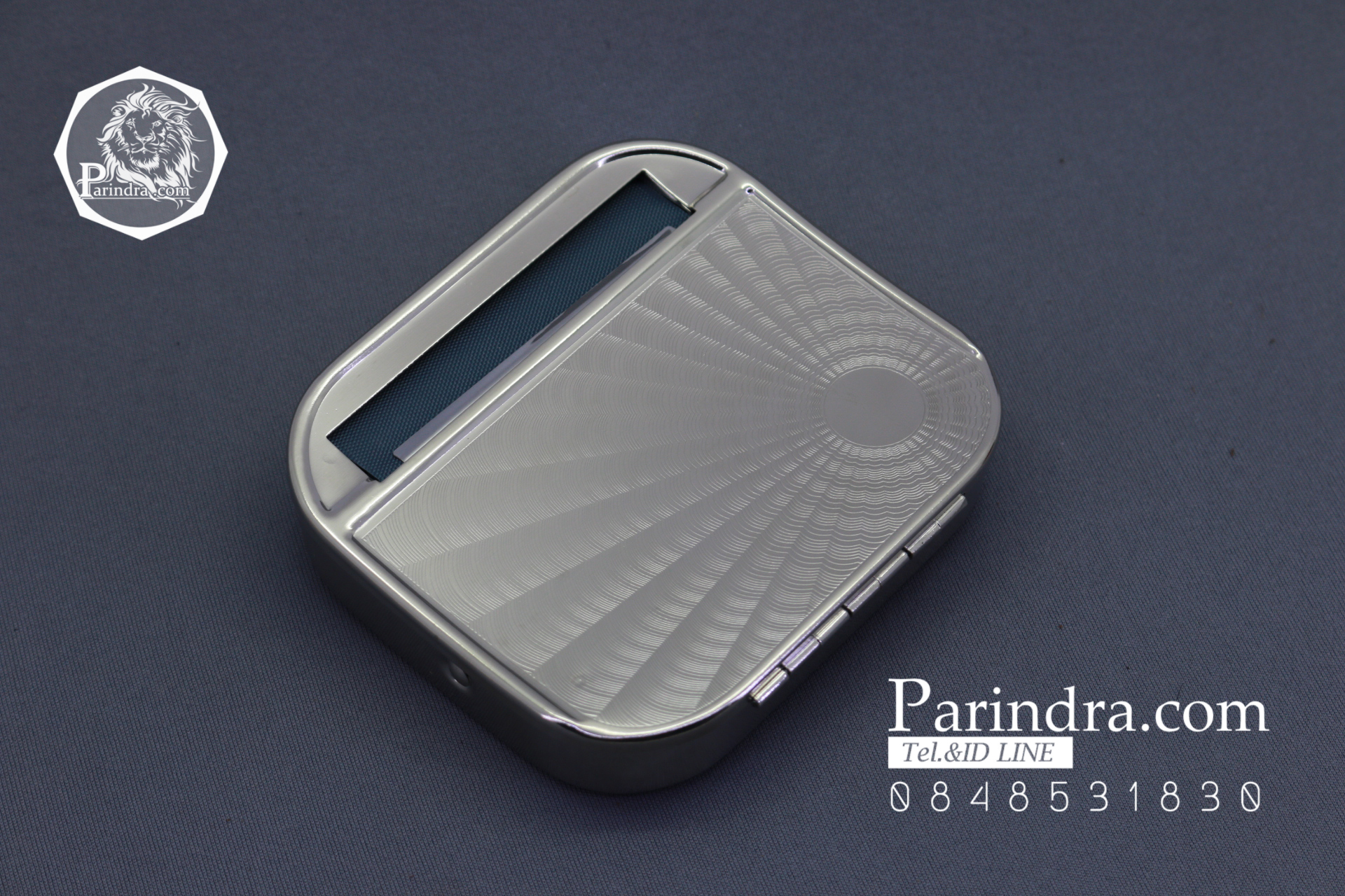 กล่องมวนบุหรี่ และใส่ยาเส้น พร้อมกระดาษมวน ลวดลาย Spider Web