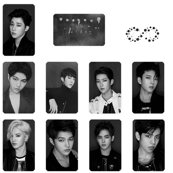 สติกเกอร์ การ์ด #INFINITE