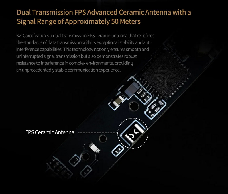 KZ Carol หูฟัง TWS บลูทูธ 5.3 ไดรเวอร์ Dynamic สวมใส่สบาย เสียงดี ประกันศูนย์ไทย
