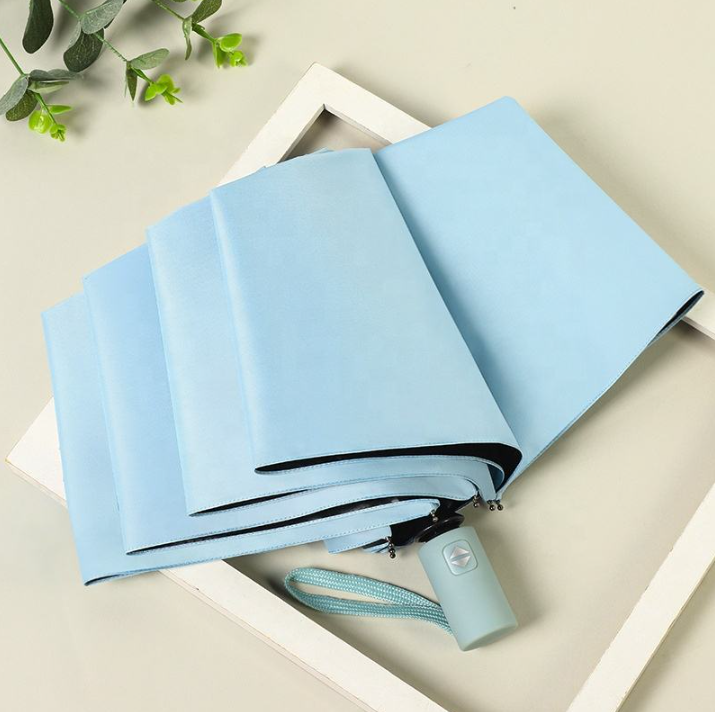 ร่มพับ 3 ตอน 24 นิ้ว 10 ก้าน รุ่น YF-Z20211051 ด้ามเปิด ปิดอัตโนมัติ