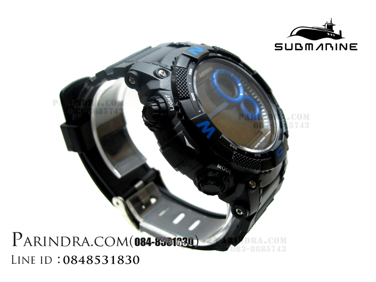 นาฬิกา US submarine TP1331M สีดำ-น้ำเงิน(พื้นดำ)