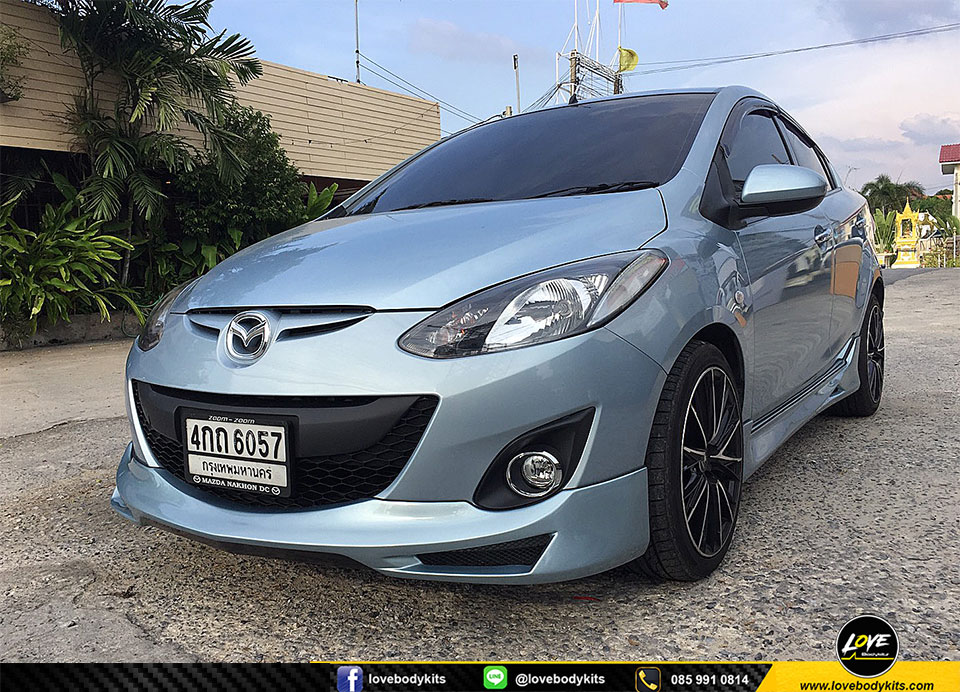 ชุดแต่ง FIRE WAR PLUS : MAZDA 2 /2011-2014 / 4 ประตู