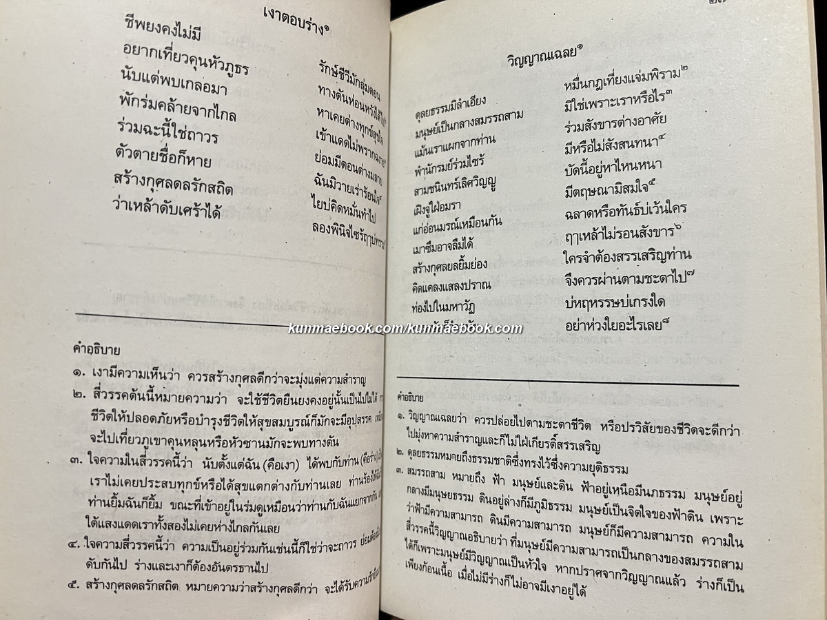 กวีเต๋าเถาหยวนหมิง / ทองแถม นาถจำนง แปล เนารัตน์ พงษ์ไพบูลย์ ร้อยเรียง