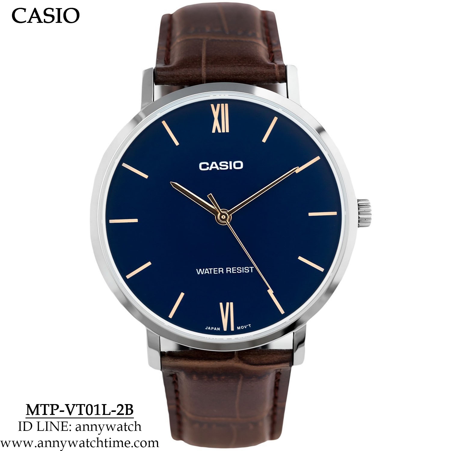 CASIO MTP-VT01L-2B