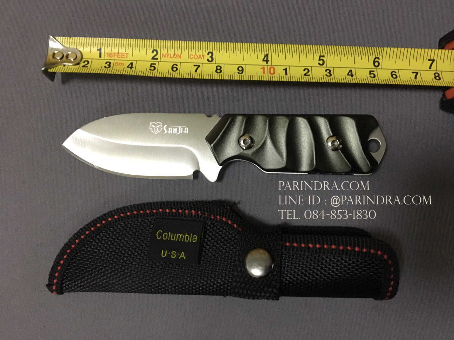 มีดใบตาย COLUMBIA K612 อ้วน ป้อมสั้น ถึก ขนาด 6 นิ้ว