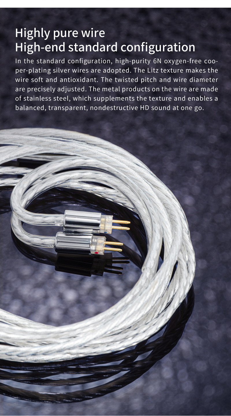 TANCHJIM Origin หูฟัง IEMs ไดรเวอร์ไดนามิก เปลี่ยนท่อนำเสียงได้ สาย OFCชุบเงิน Litz ประกันศูนย์ไทย