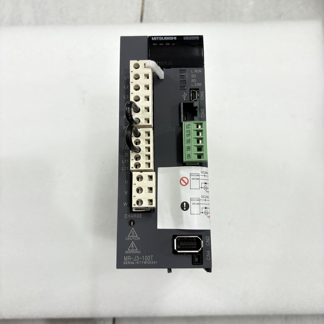MR-J3-100T SERVO DRIVE " MITSUBISHI "
