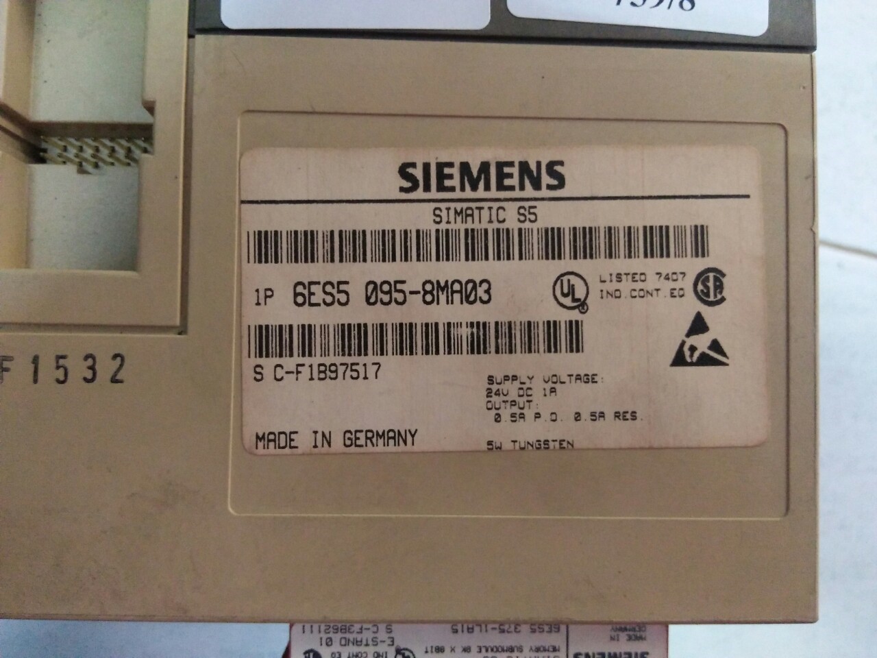 6ES5 095-8MA03 PLC “ SIEMENS ”