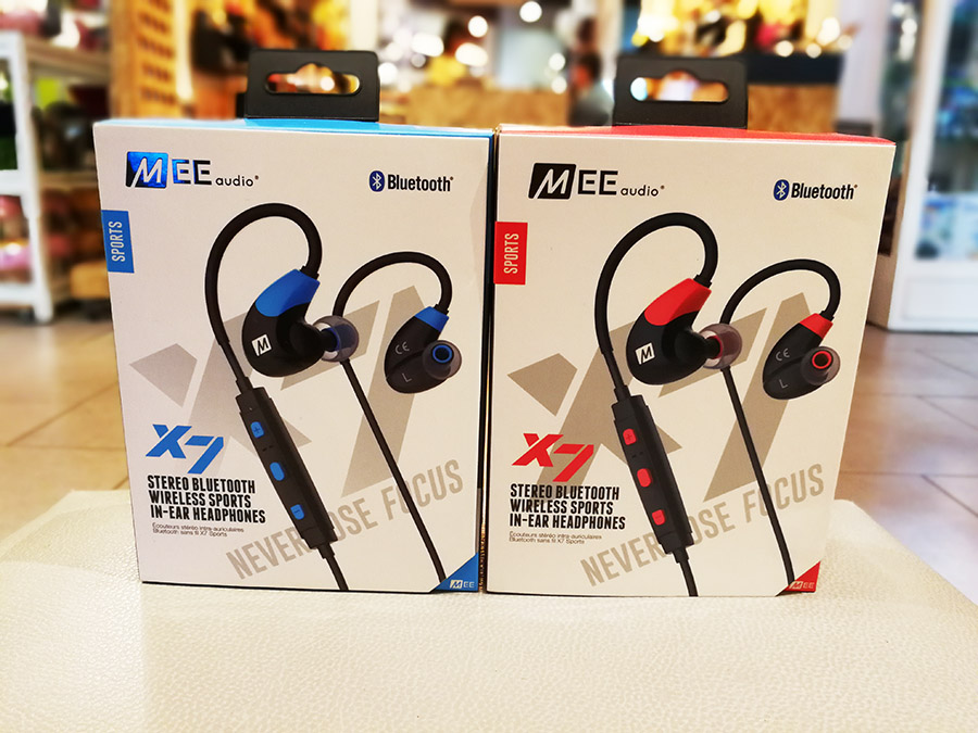 หูฟัง Mee Audio X7 Bluetooth บลูทูธ ไร้สาย เสียงเทพ กันละอองน้ำ เหมาะสำหรับออกกำลังกาย คุณภาพระดับท๊อป