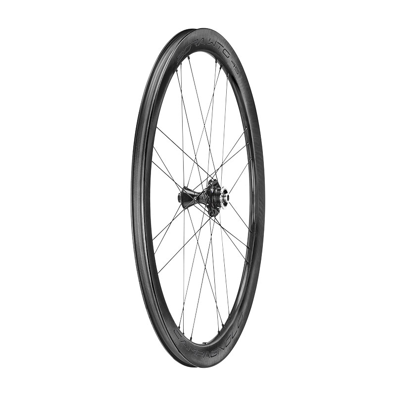 ชุดล้อเสือหมอบ CAMPAGNOLO BORA WTO 45 DISC Center Lock 28" Wheelset Carbon Wheelset, DARK 2022