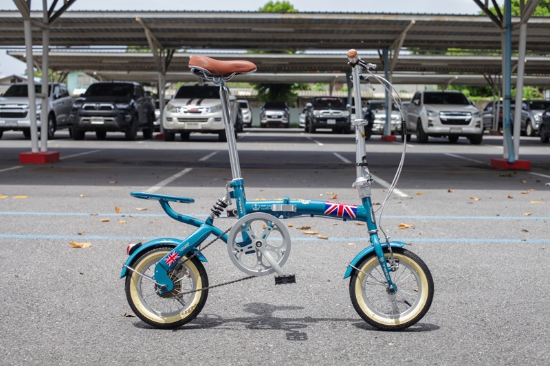 จักรยานพับ TIGER LONDON 12" Single speeds เฟรมเหล็ก, ปี 2023