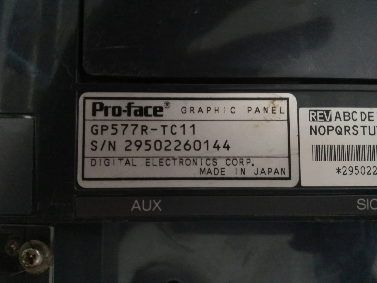 LCD TOUCH SCREEN “ PROFACE ” รุ่น GP577R-TC11