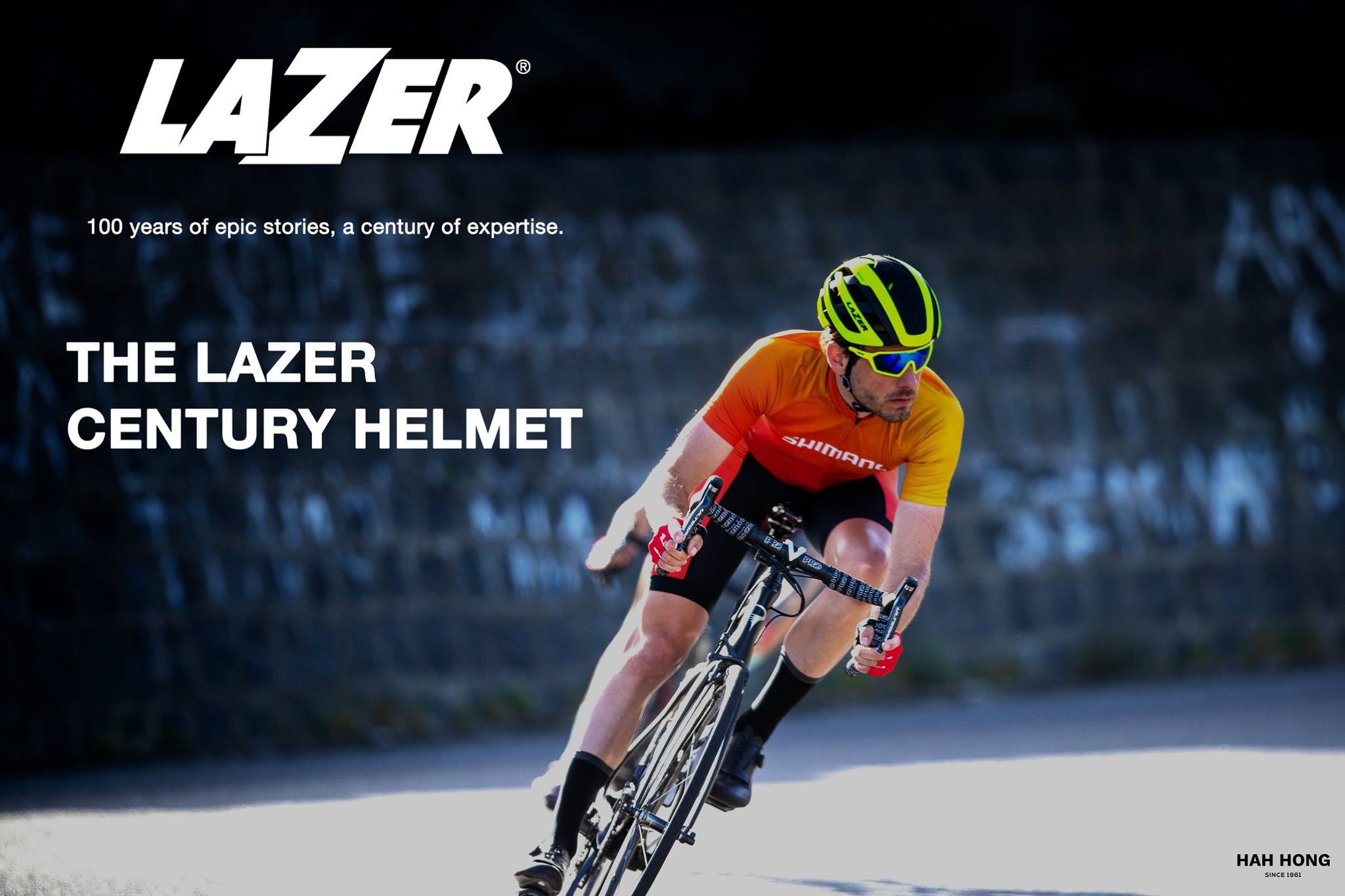 หมวก LAZER CENTURY Cycling helmet ขนาด S, M, L ปี 2019