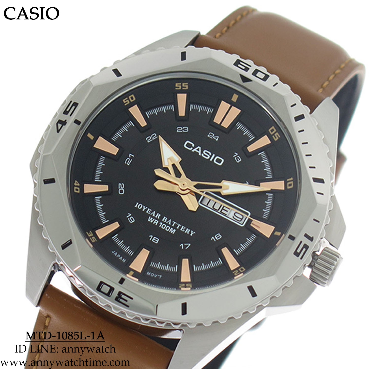 CASIO MTD-1085L-1A